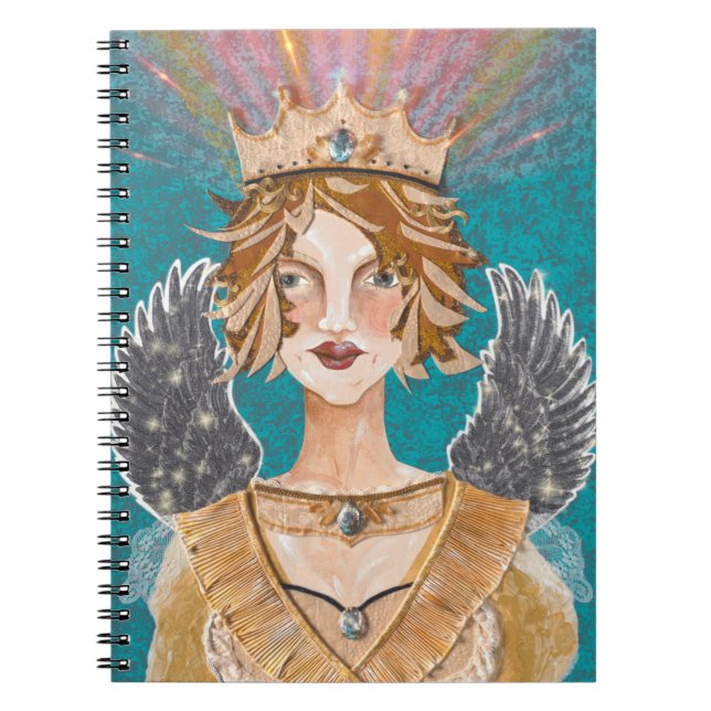Priestess Paloma Angel Faith Dankeszeitschrift Notizblock (Vorderseite)
