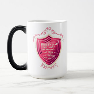 Priez Dieu Bonbons Pomme Rose Design Morph Mug