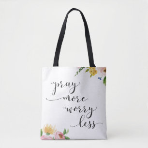 Priez plus de sac fourre-tout moins floral à