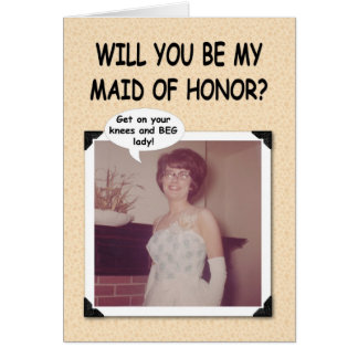 Priez pour la domestique de l'honneur