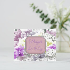Priez une écriture pour aujourd'hui Floral Carte P