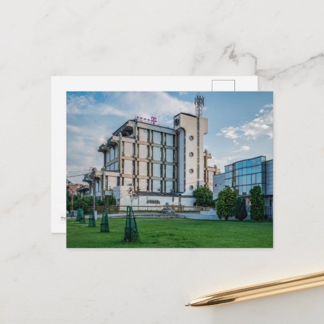 Prilep, Carte postale de la Macédoine (Devant/Arrière en situation)