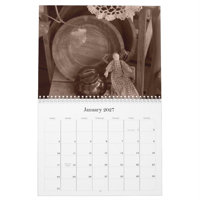 Prim Mischungs-Kalender Kalender (Jan 2027)