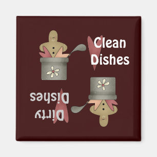 Prim Pots Propres Plats Sale Magnet