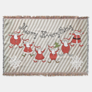 Prim Santas Merry Alles wirren Decke