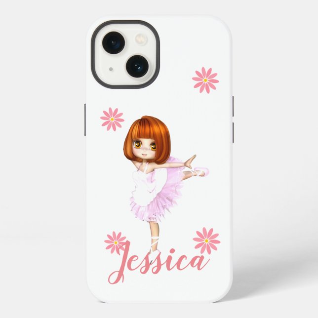 Prima Ballerina Custom iPhone Hülle (Rückseite)