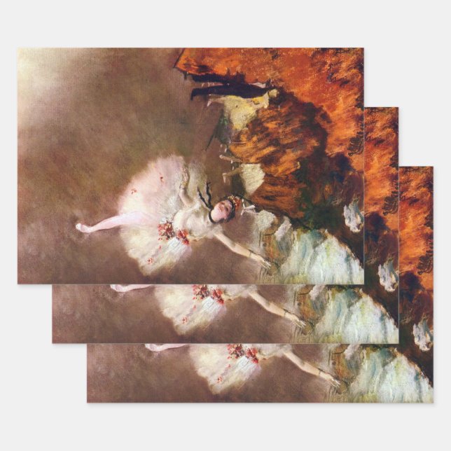Prima Ballerina, Rosita Mauri von Edgar Degas Geschenkpapier Set (Set)