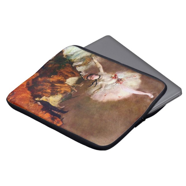 Prima Ballerina, Rosita Mauri von Edgar Degas Laptopschutzhülle (Vorne Oben)