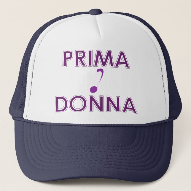 Prima Donna Hut Truckerkappe (Vorderseite)