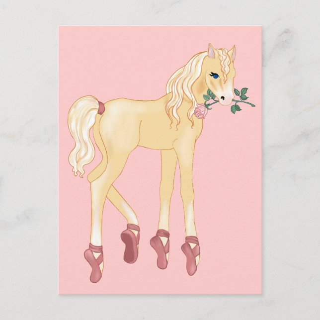 Prima Donna Palomino Postkarte (Vorderseite)