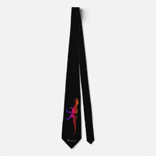 Primalbeasts cravate noire "squelettique" de