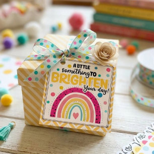 Primär (SEO Max): Farbige Boho-Regenbogen-Geschenk Quadratische Visitenkarte
