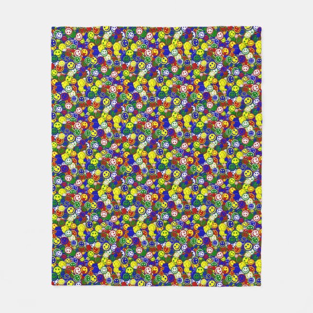 Primäre Gesichtsperlen, BLUE-FLEECE BLANKET m Fleecedecke (Vorderseite)