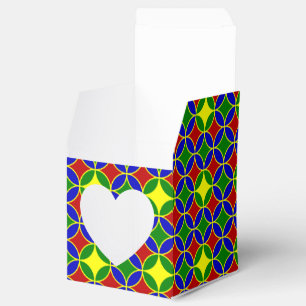 Primärer Circles-5-GASTGESCHENK-Box, q Herzkasten Geschenkschachtel