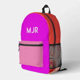 Primärer Name des Farbblocks Bedruckter Rucksack