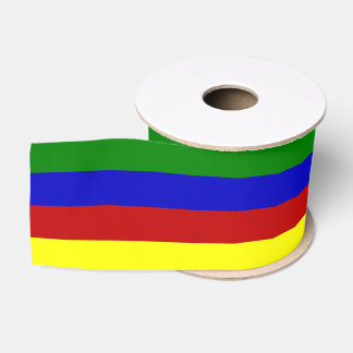 Primärfarben FETT STRIPES-Kornband Ripsband