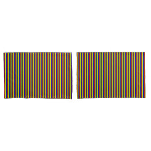 Primärfarben-Streifen 04-Kissen-Case-Set Kissenbezug