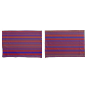 Primärfarben-Streifen 08-Kissen-Case-Set Kissenbezug