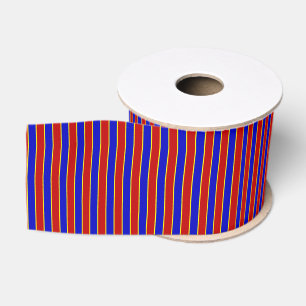 Primärfarben STRIPES 23-Körner-Ribbon Ripsband