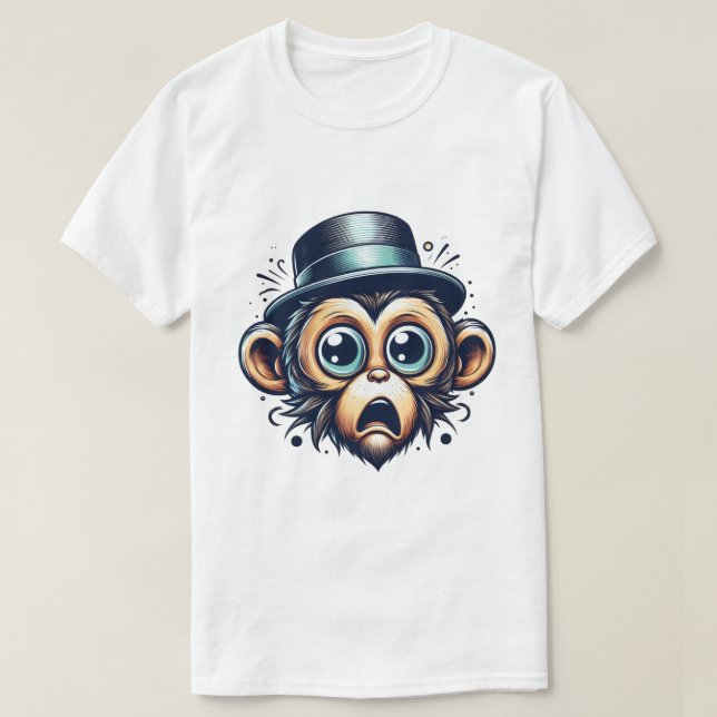Primate Panic Hat Shirt (Design vorne)