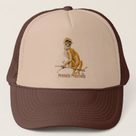 Primate Proclivity Monkey Trucker's Hat Truckerkappe