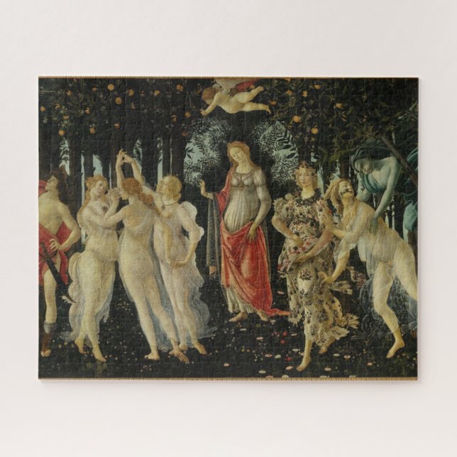 Primavera / Allegory of Spring von Botticelli (Horizontal)