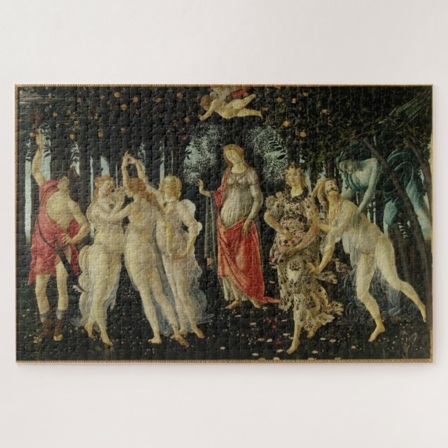 Primavera / Allegory of Spring von Botticelli (Horizontal)