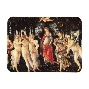 Primavera / Allegory of Spring von Botticelli Magnet