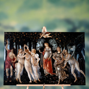Primavera Botticelli Acrylschild
