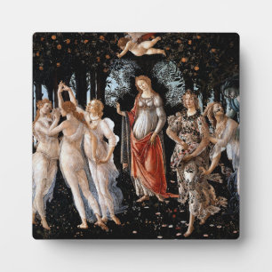 Primavera Botticelli Fotoplatte