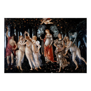 Primavera Botticelli Poster