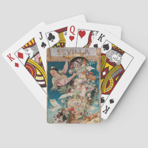 "Primavera en Sevilla" Kunst-Spielkarten Spielkarten