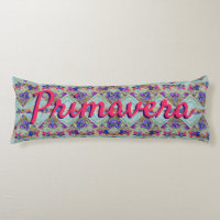 Primavera lila-blaues rosa Muster