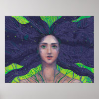 Primavera Spring Goddess Fantasy Surreal Portrait