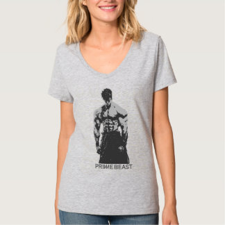 Prime Beast Gym Shirt Anime Bodybuilder Ästhetik