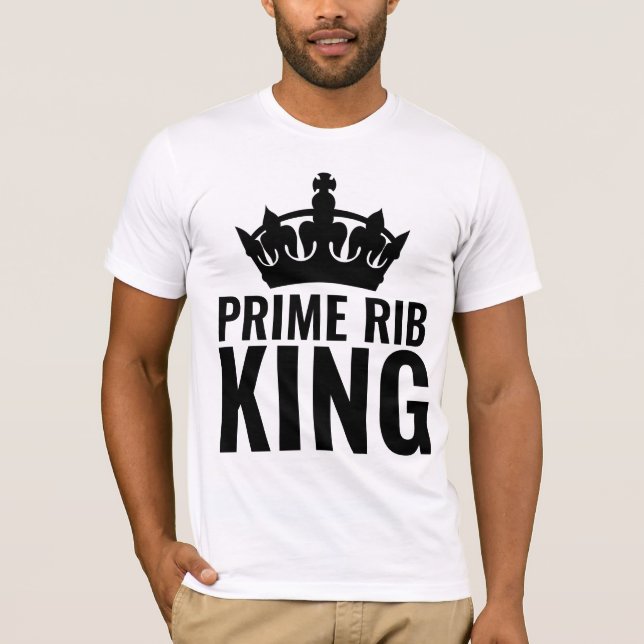 PRIME RIB KING MÄNNER T - SHIRT (Vorderseite)