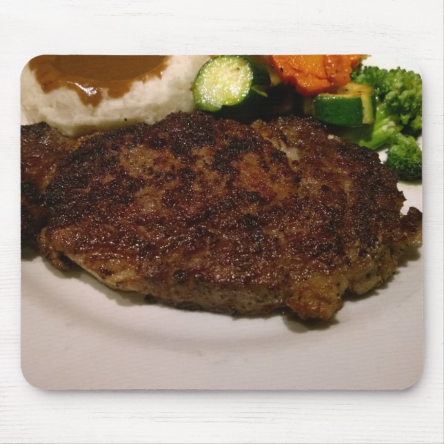 Prime Rib Steak Dinner Mousepad (Vorne)