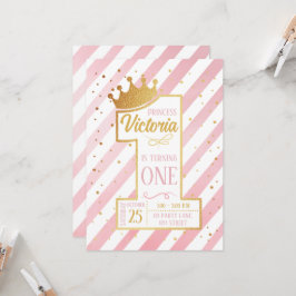 Primer cumpleaños de la Princesa Einladung