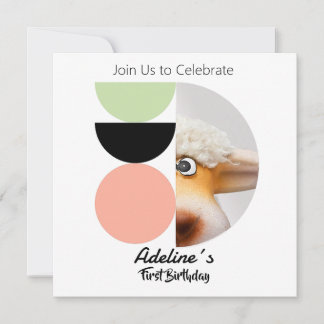 Primer cumpleaños einladung