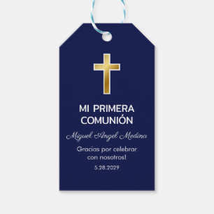 Primera Comunion Favoriten und Geschenke Erste Kom Geschenkanhänger