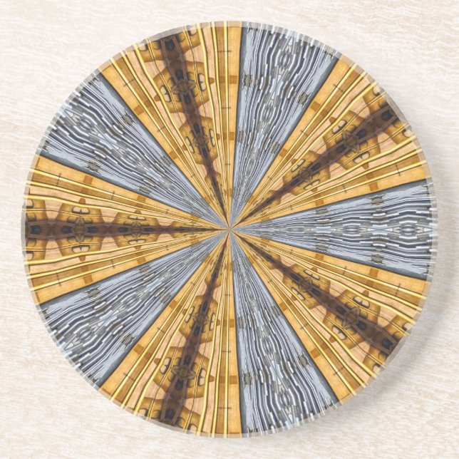 Primitiv futuristisch getränkeuntersetzer (Vorne)