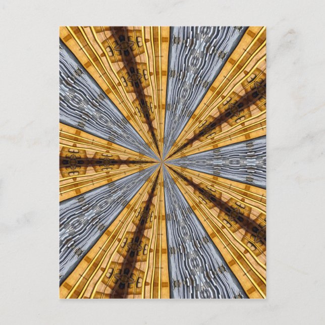 Primitiv futuristisch postkarte (Vorderseite)