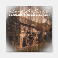 Primitive Barnholz-Hochzeit
