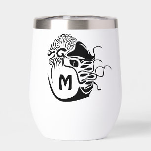 Primitive Chambered Nautilus Monogram