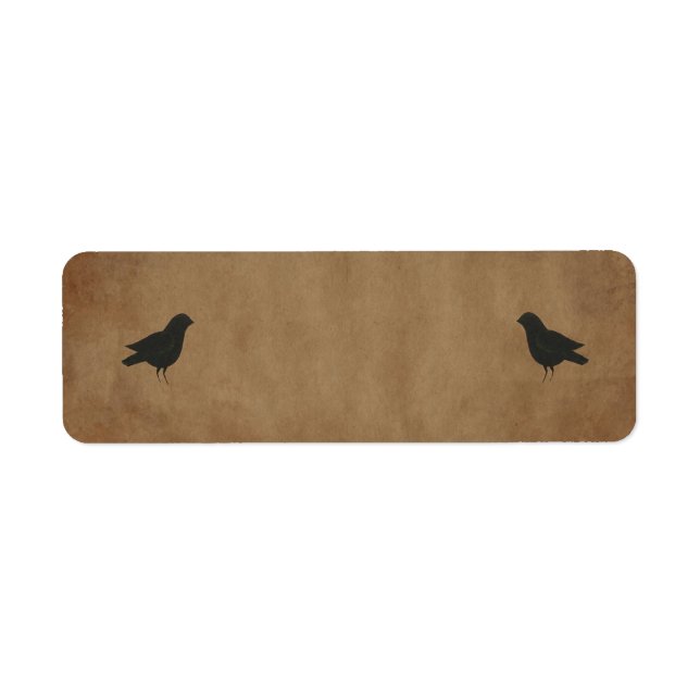 Primitive Crows Kleines Produktlabel (Vorne)