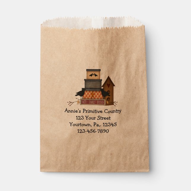 Primitive Faith Family Friends Produktpaket Geschenktütchen (Vorderseite)