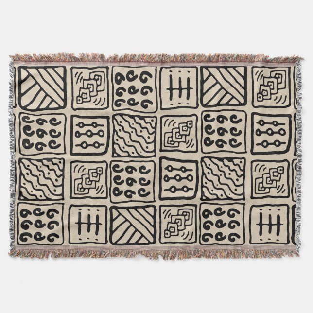 Primitive geometrische Lücke Decke (Vorderseite)