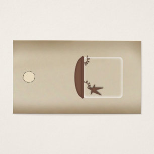 Primitive Jar Hang Tag