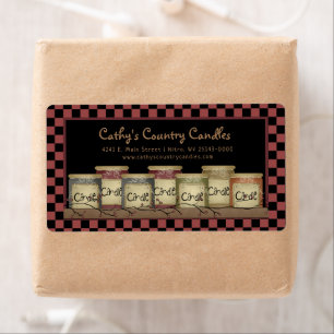 Primitive Landkerzen & Pip Berries Shipping