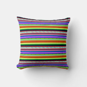 Primitive Pattern Pillow Kissen